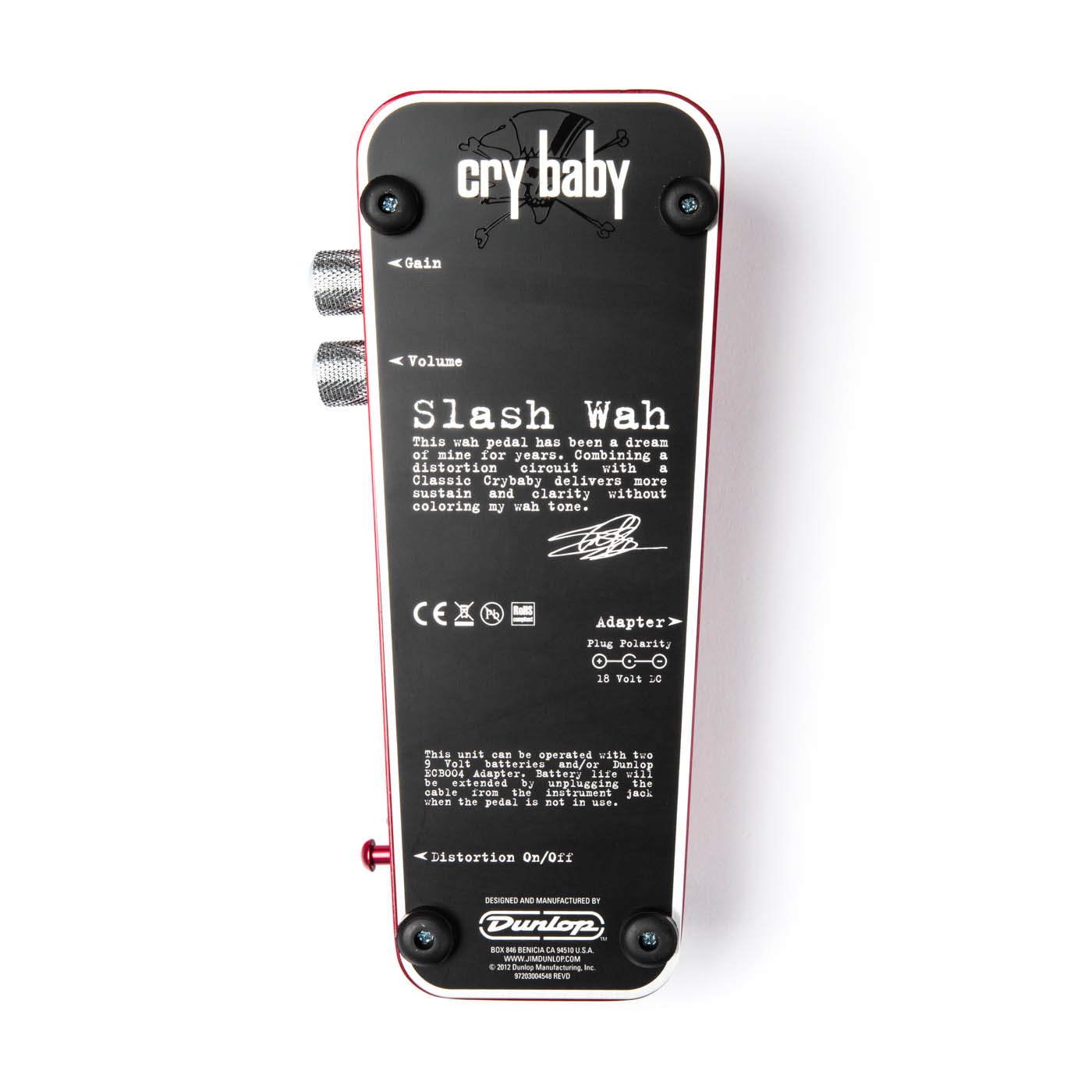 Cry Baby Slash Wah