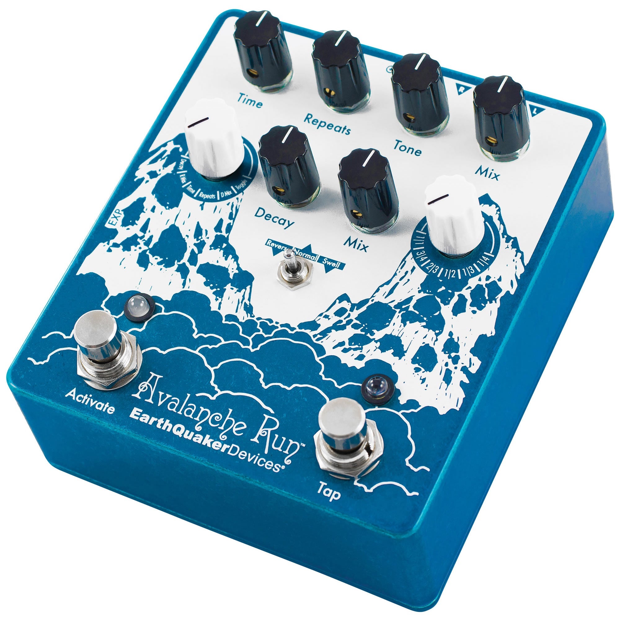 Earthquaker Devices Avalanche Run Stereo Reverb & Delay with Tap Tempo - V2