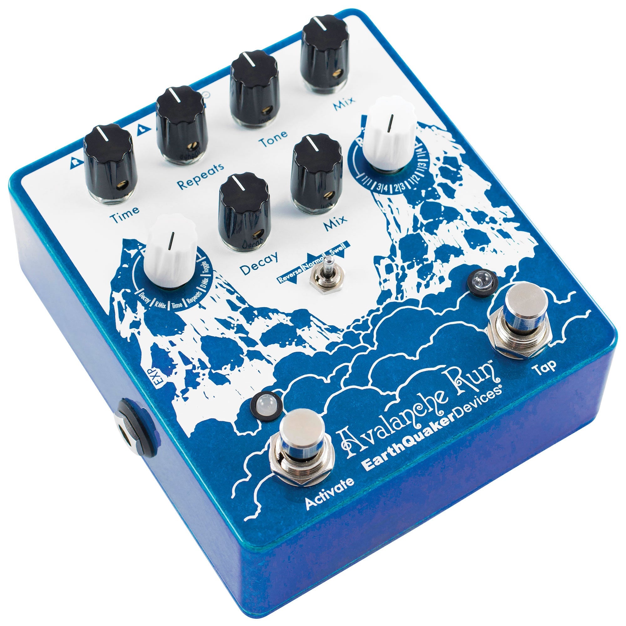 Earthquaker Devices Avalanche Run Stereo Reverb & Delay with Tap Tempo - V2