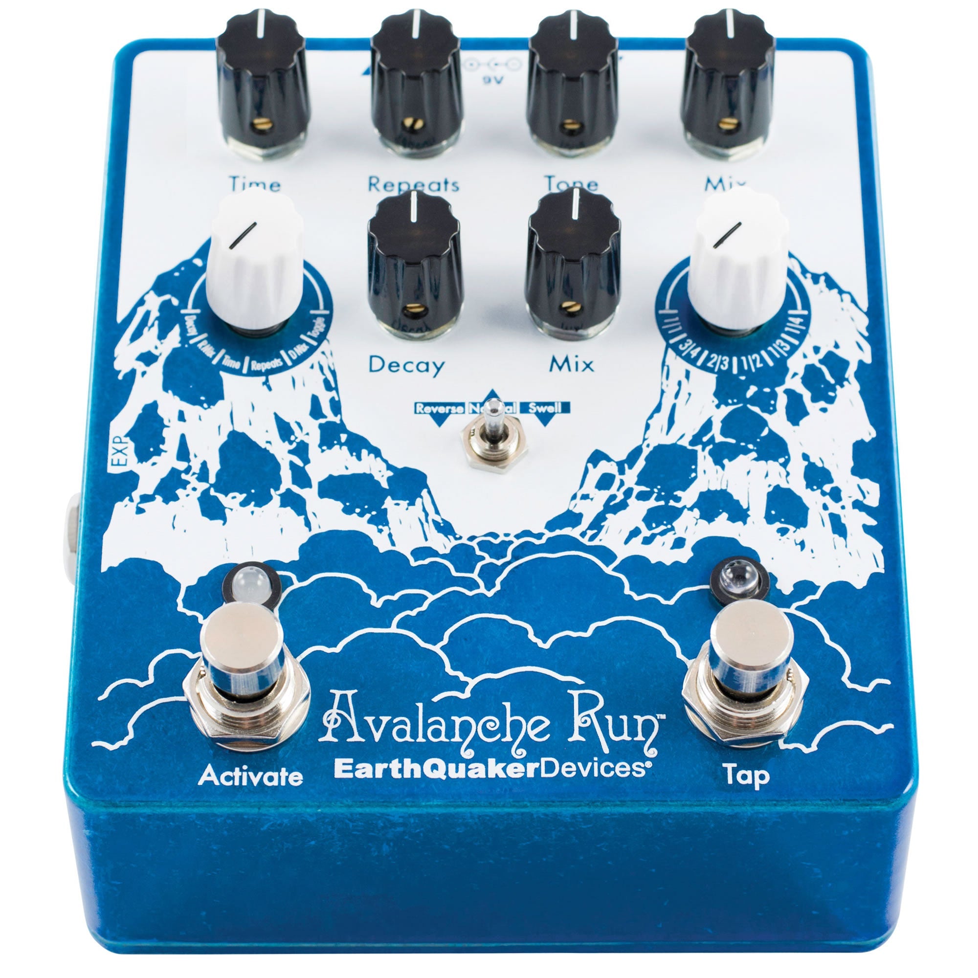 Earthquaker Devices Avalanche Run Stereo Reverb & Delay with Tap Tempo - V2