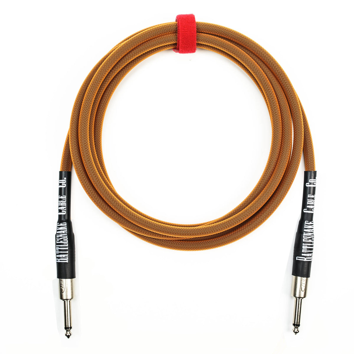 Rattlesnake Cable Company 10&#39; Copper Guitar Cable - Straight Plugs