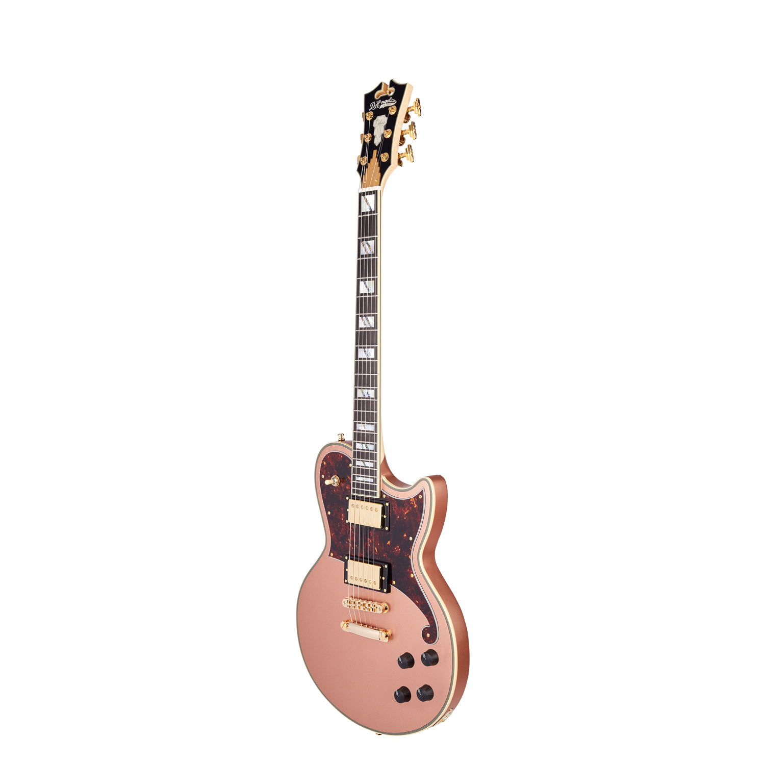 D'Angelico Deluxe Atlantic Limited Edition - Matte Rose Gold