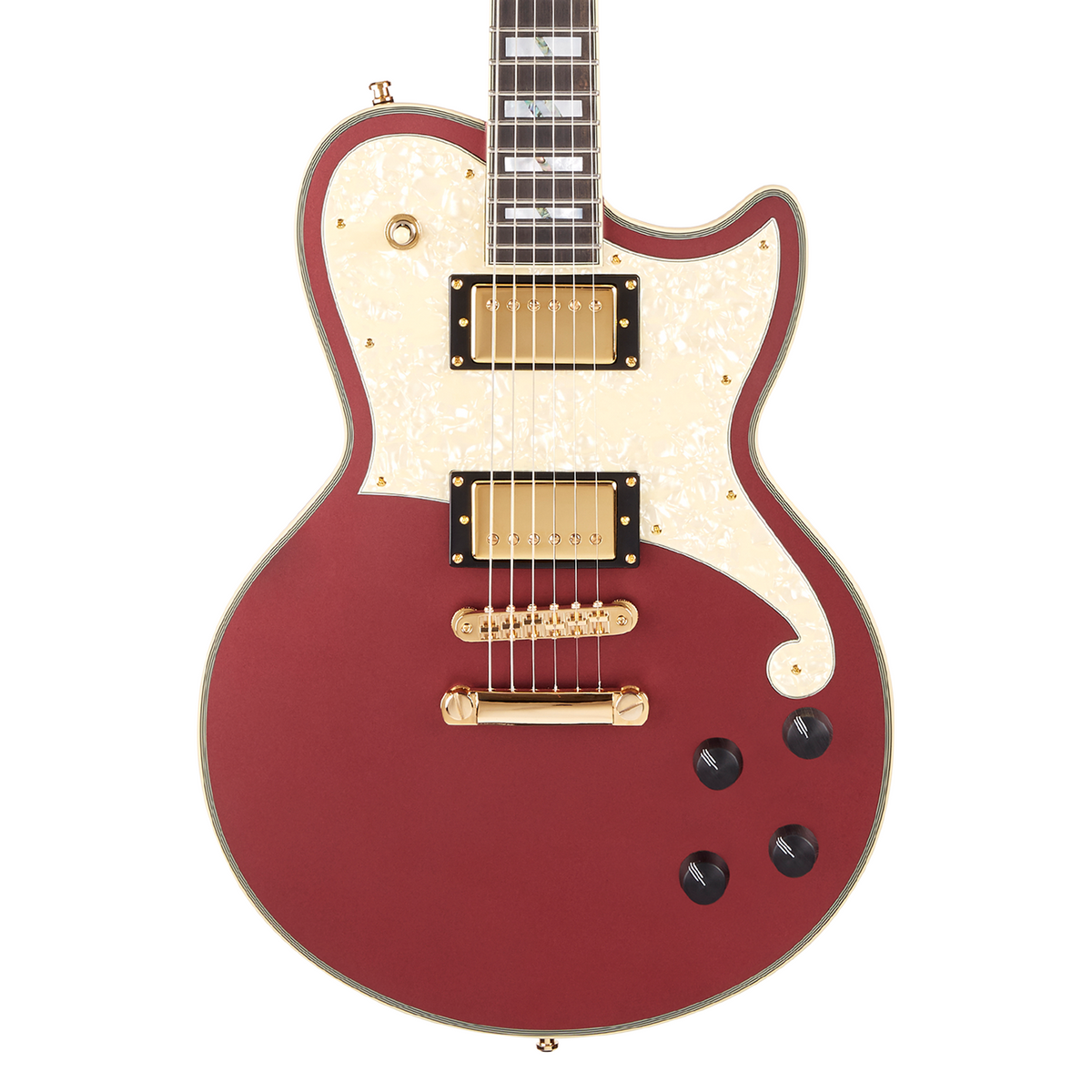 D&#39;Angelico Deluxe Atlantic Limited Edition - Matte Wine