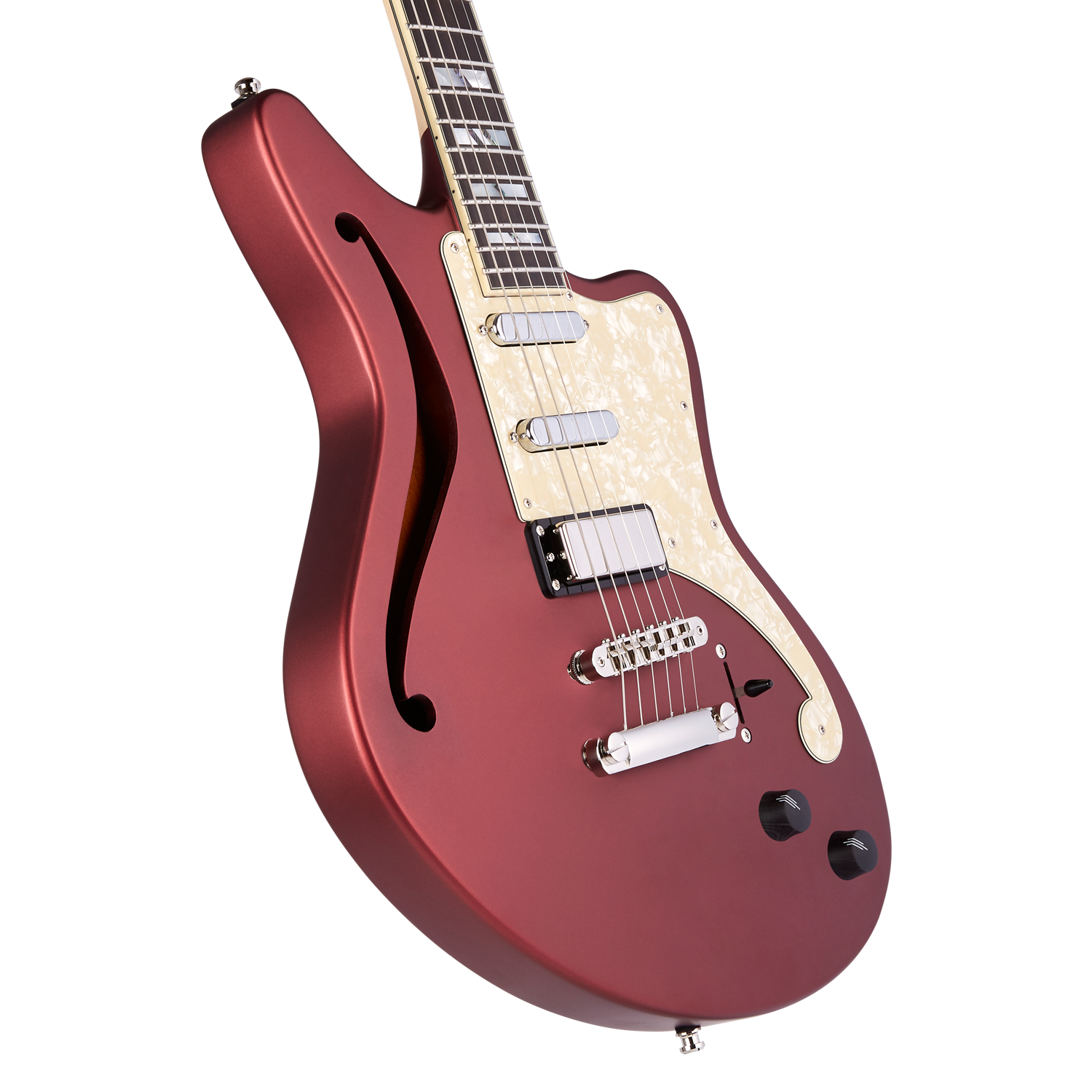 D'Angelico Deluxe Bedford SH Limited Edition - Matte Wine