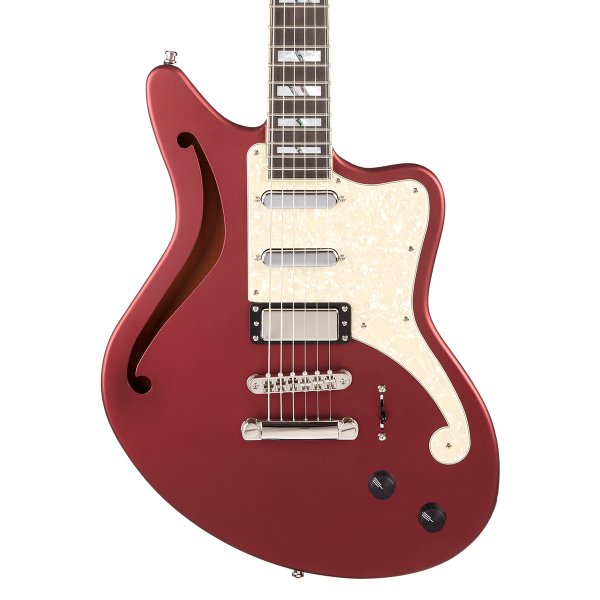 D&#39;Angelico Deluxe Bedford SH Limited Edition - Matte Wine