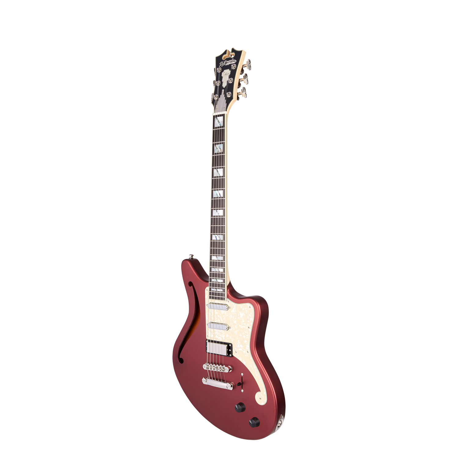 D'Angelico Deluxe Bedford SH Limited Edition - Matte Wine