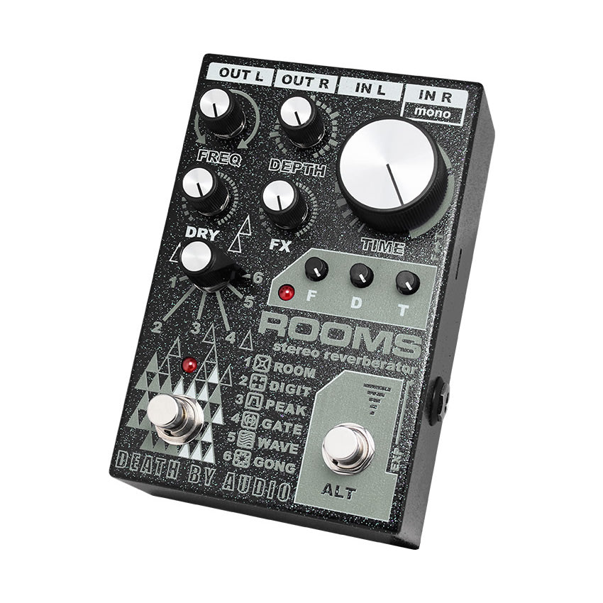 Death by Audio ROOMS Stereo, Multi Function Digital Reverb