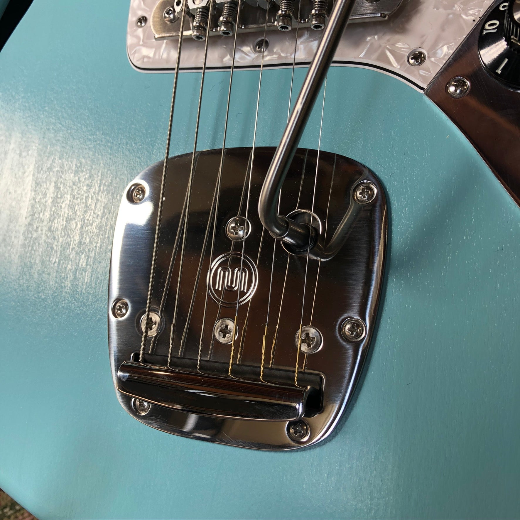 Bilt Guitars Zaftig Vibrato, Daphne Blue, #19616