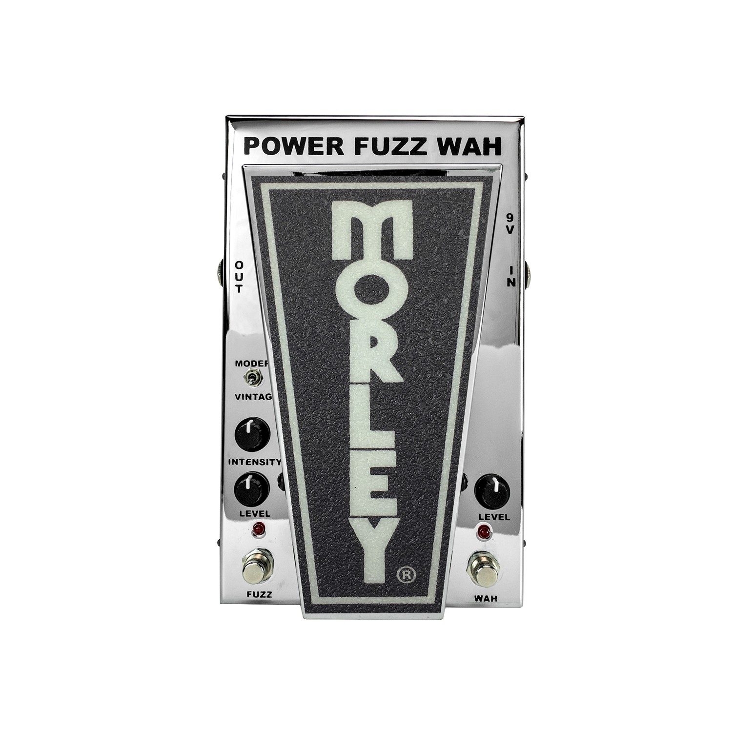 Morley Cliff Burton Tribute Series Power Fuzz Wah - Limited Edition Chrome