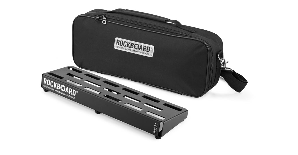 Rockboard DUO 2.1 Pedalboard with Pro GigBag