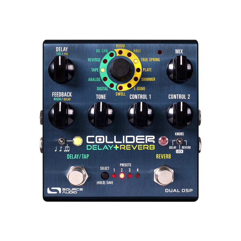 Source Audio Collider Delay &amp; Reverb Pedal