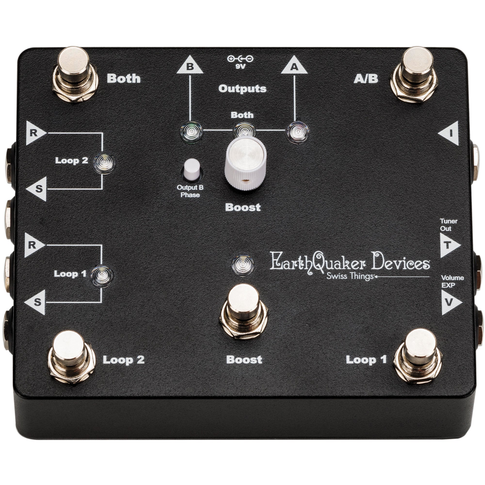 Earthquaker Devices Swiss Things Pedalboard Reconciler