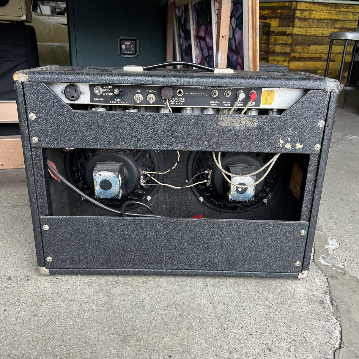 1977 Fender Vibrolux Reverb, 2x10 Tube Guitar Amplifier