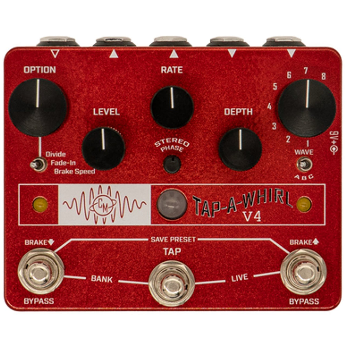 Cusack Music Tap-a-Whirl V4 - Analog Tap Tempo Tremolo