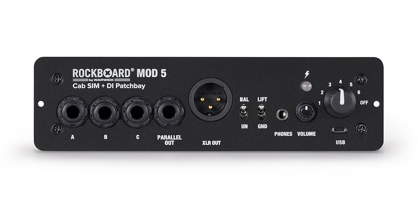 Rockboard MOD 5, V2 - Cab Simulator + DI Patchbay