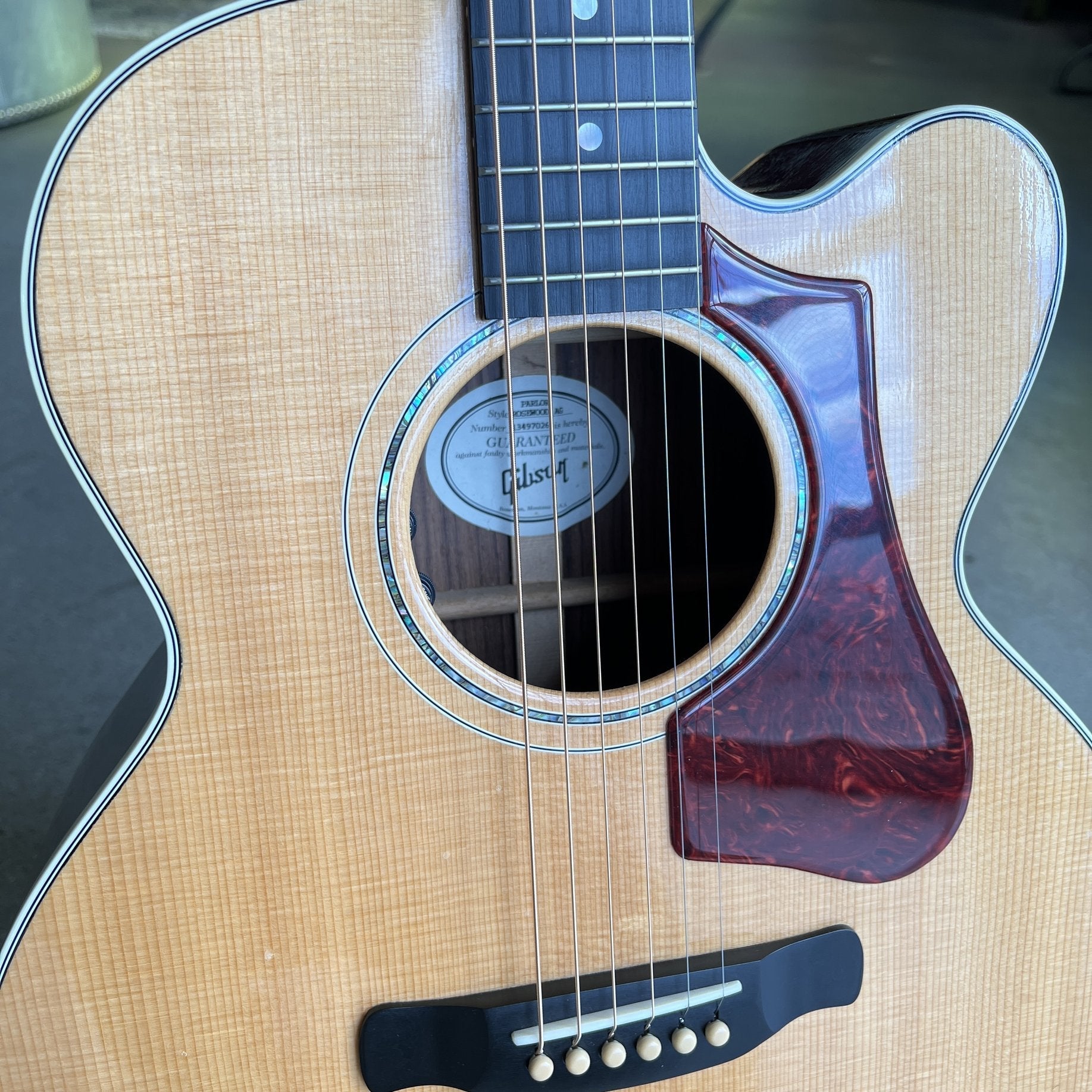 2018 Gibson Parlor Rosewood AG - Antique Natural