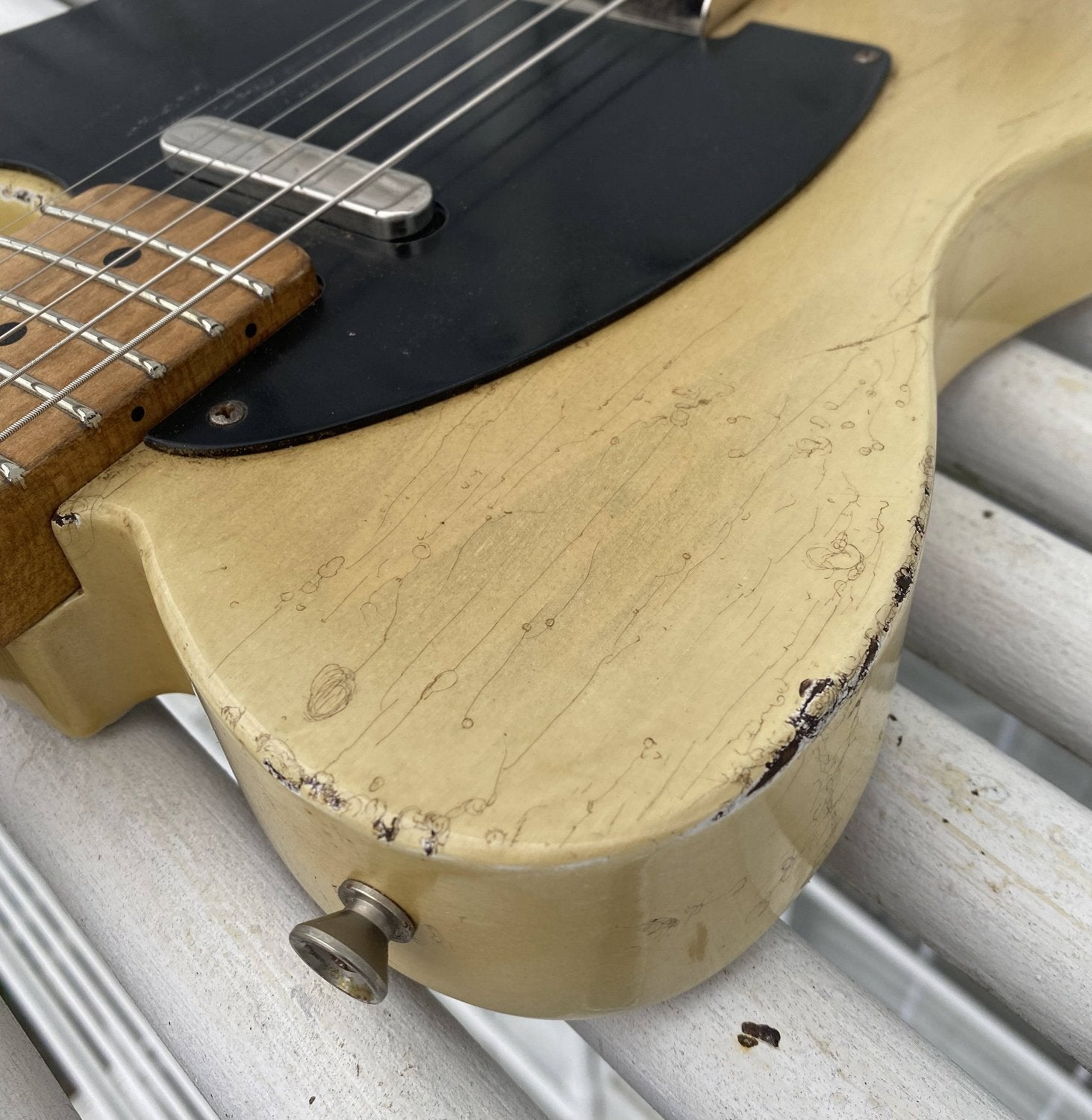 Revelator Guitars - '50s RetroSonic T-Style - Transparent Butterscotch Blonde Nitro