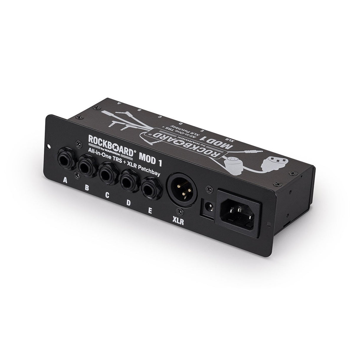 Rockboard MOD 1, V2 - Series Patch Bay MOD 1 with XLR