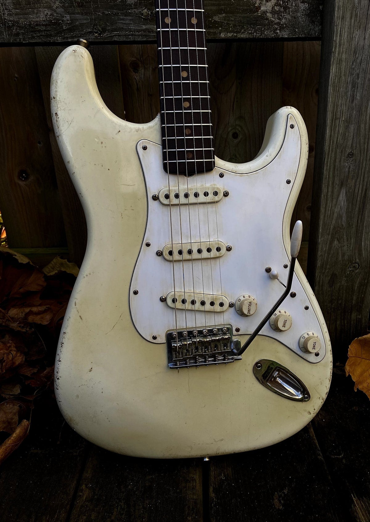 Revelator Guitars - &#39;60 SuperKing S-Style - Nicotine Stained Olympic White