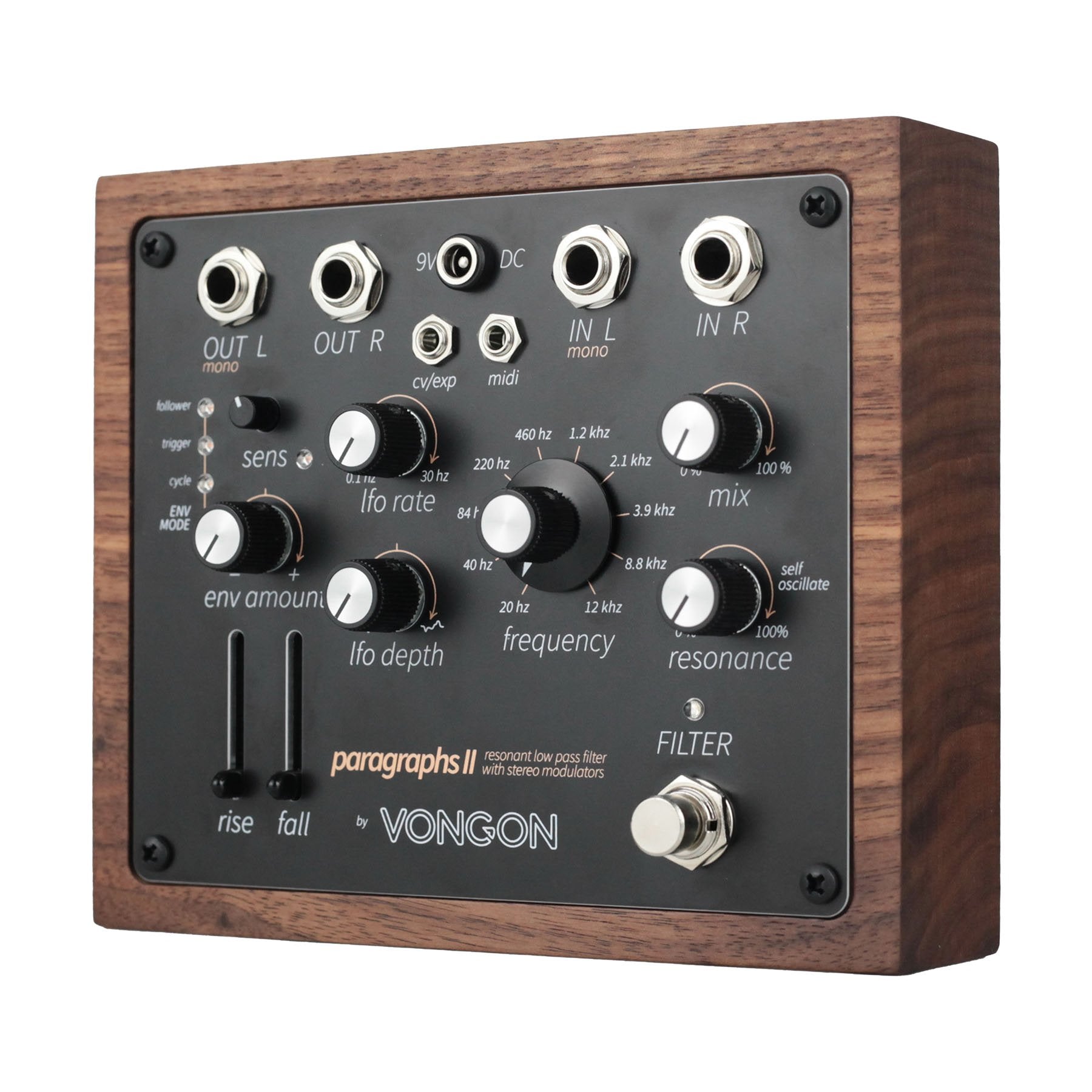 Vongon Paragraphs II Four-Pole Resonant Low-Pass Filter