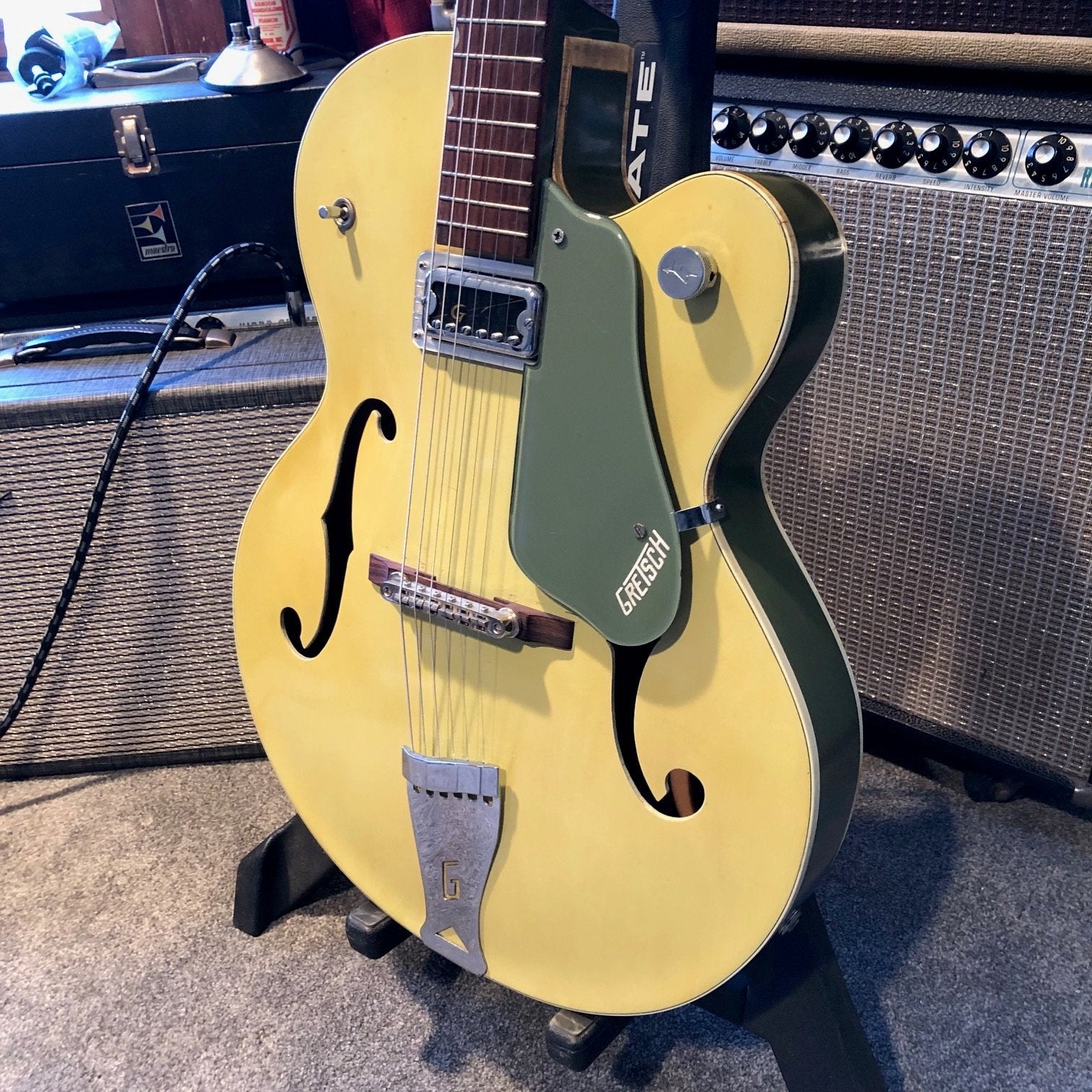 Vintage 1961 Gretsch Anniversary Guitar 6125