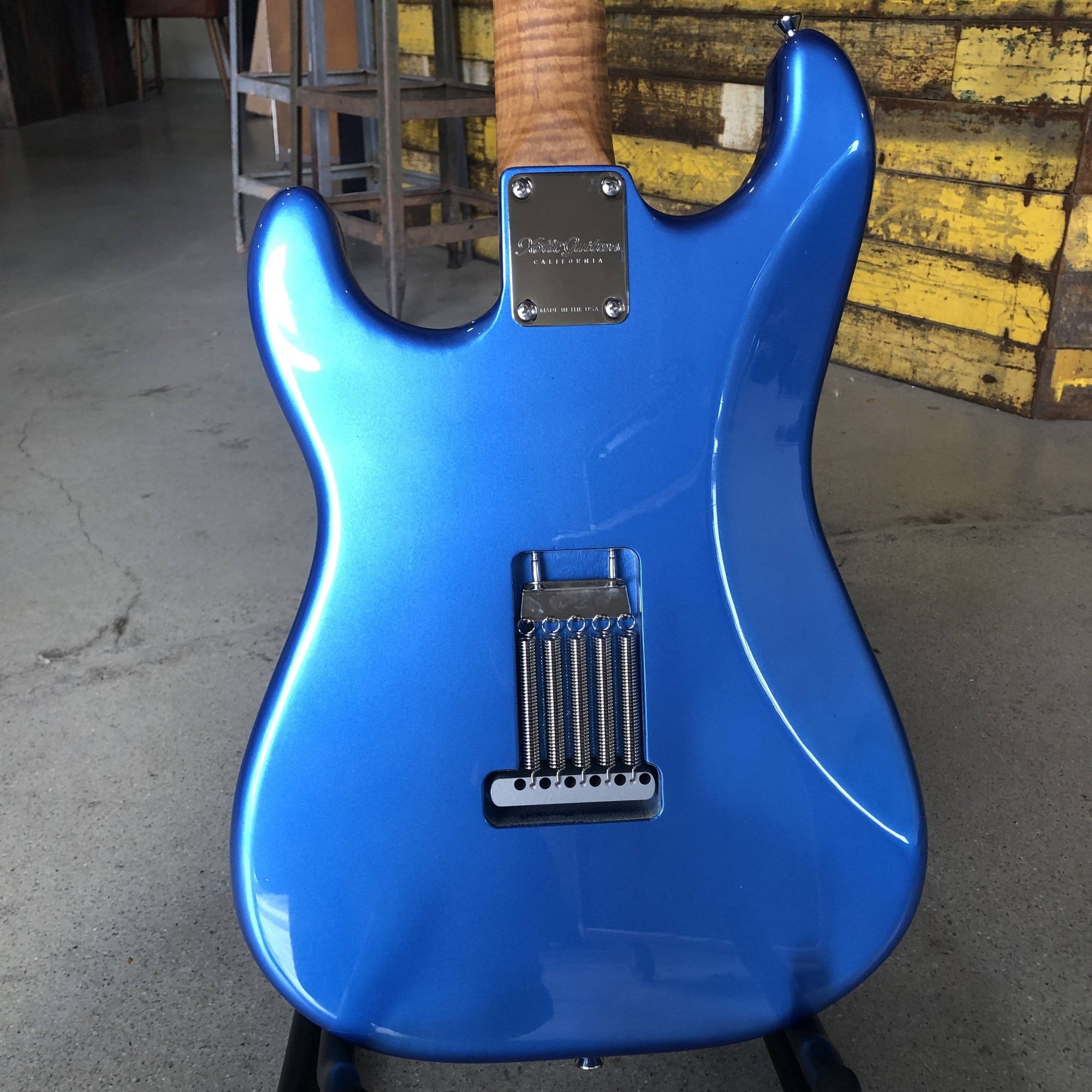 Xotic Guitars California Classic: XSCPRO-2 Aged Series, Lake Placid Blue, 5A Flame Maple Neck