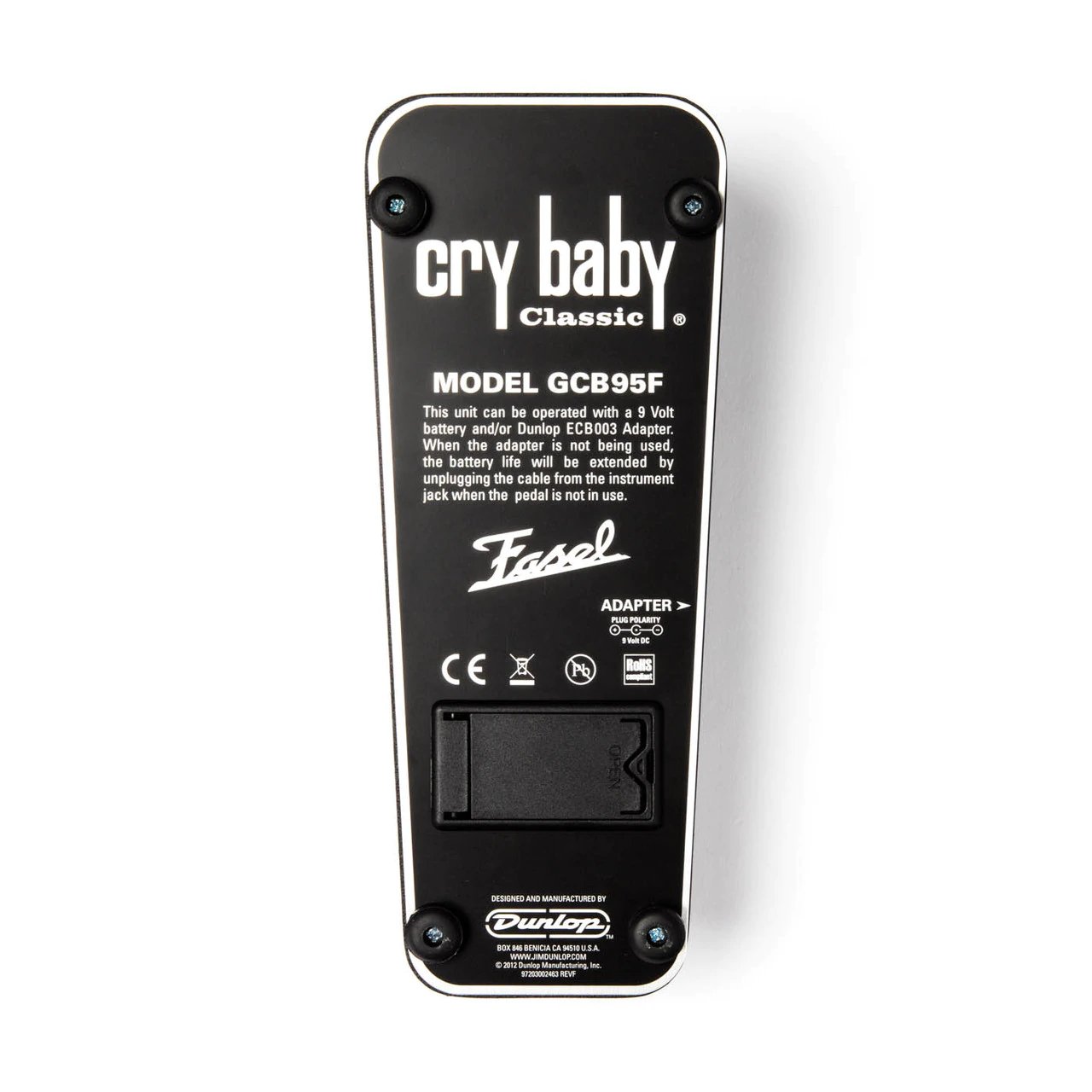 Cry Baby Classic Wah - GCB95F