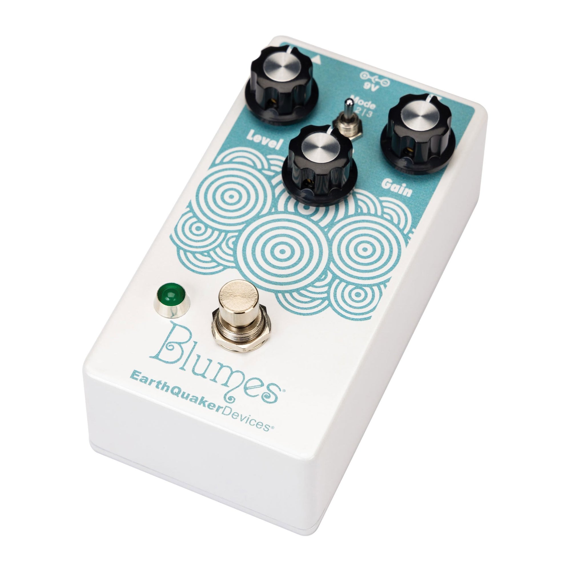 EarthQuaker Devices Blumes - Limited Edition Pearl White & Turquoise