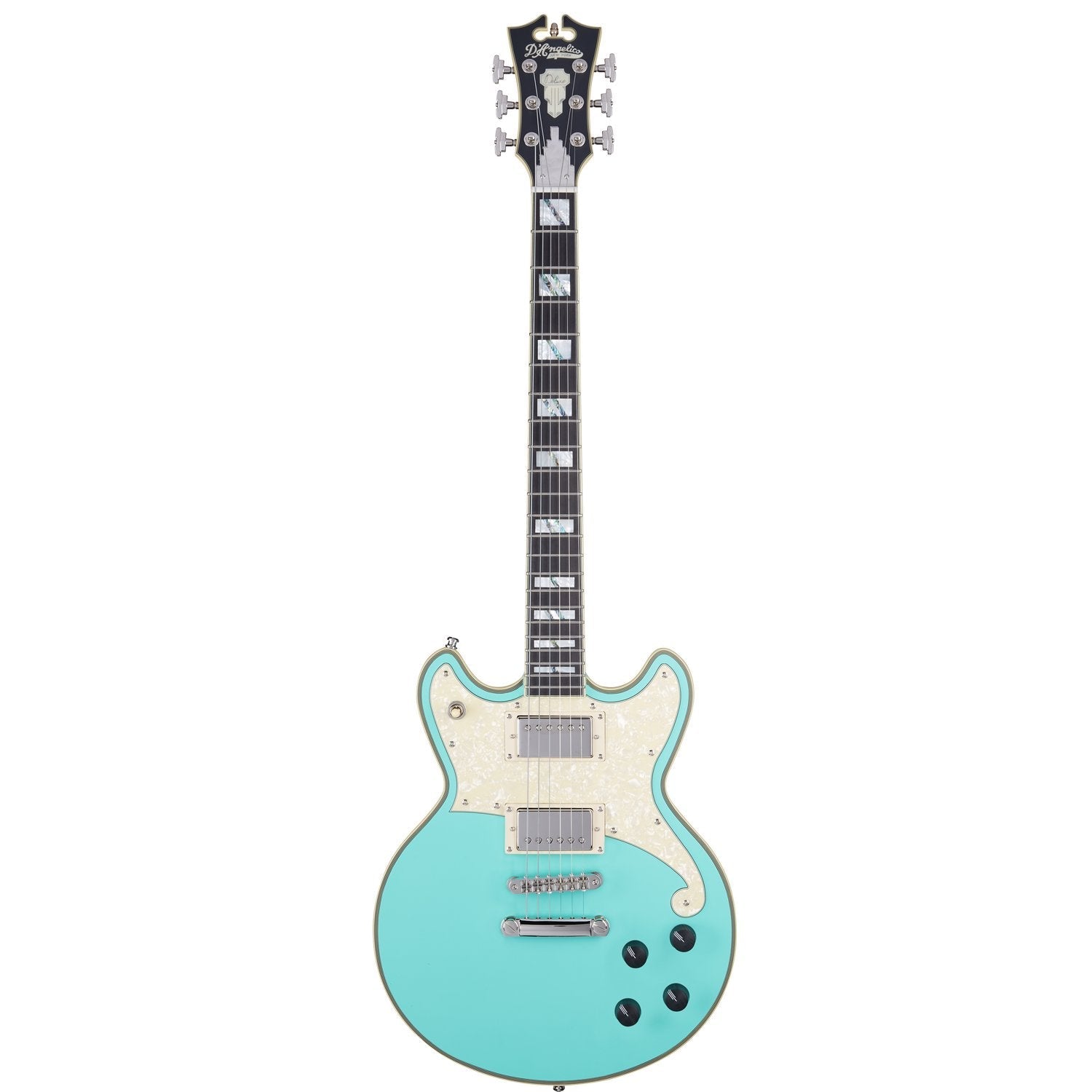 D'Angelico Deluxe Brighton Limited Edition - Matte Surf Green