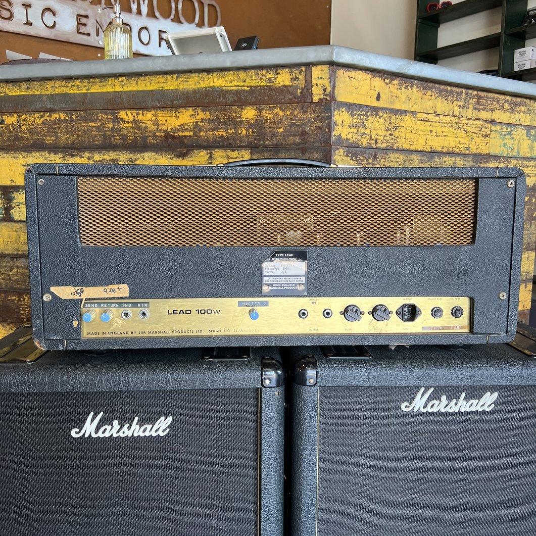 Vintage 1972 Marshall 1959 Super Lead 100w Head