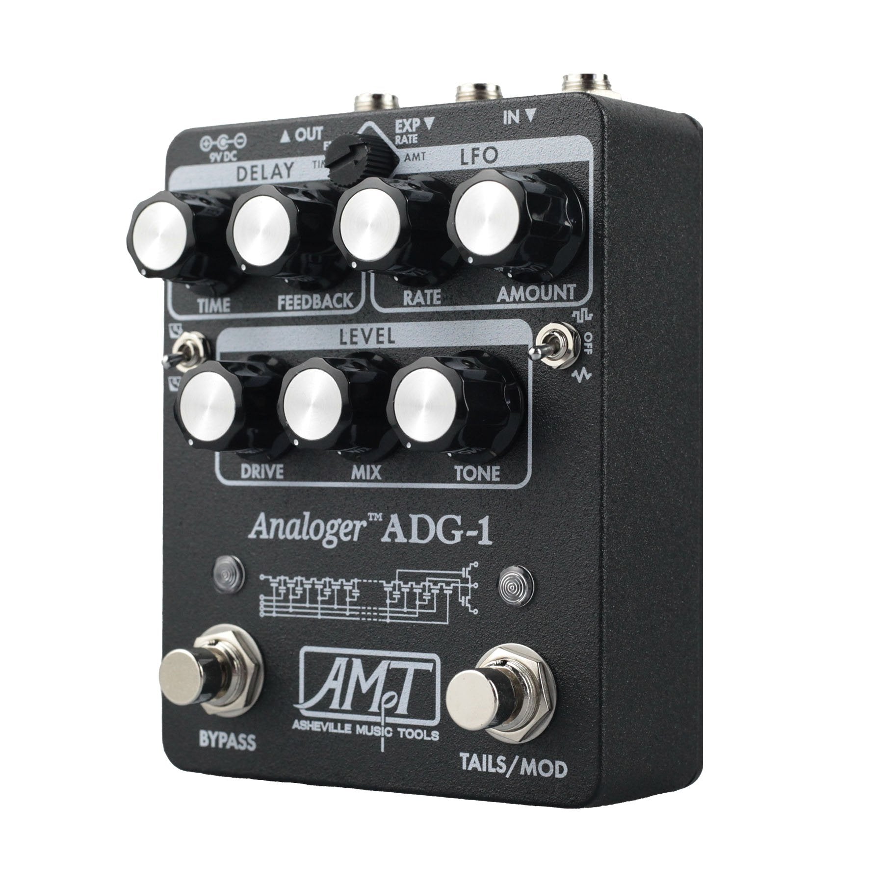 Asheville Music Tools ADG-1 - Analog Delay - Special Black