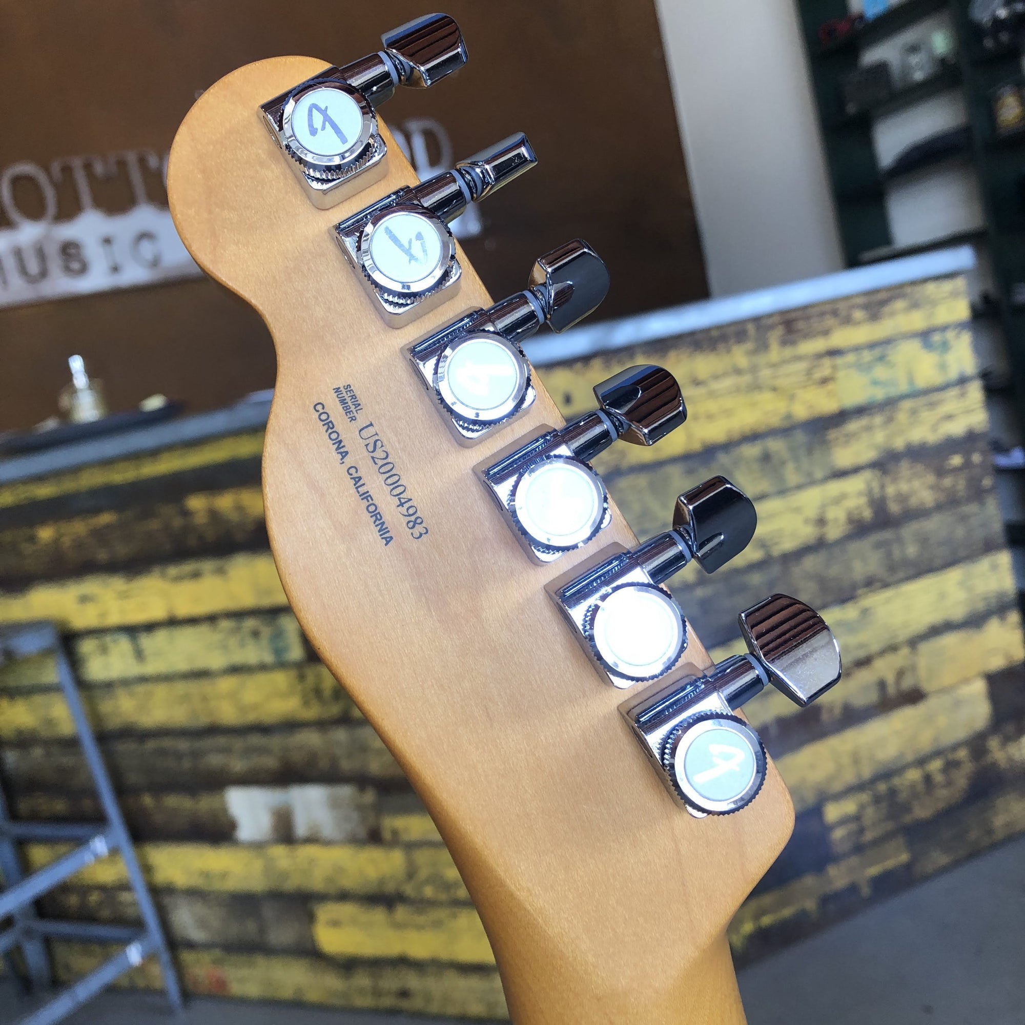 Fender American Ultra Telecaster - Texas Tea - 2020