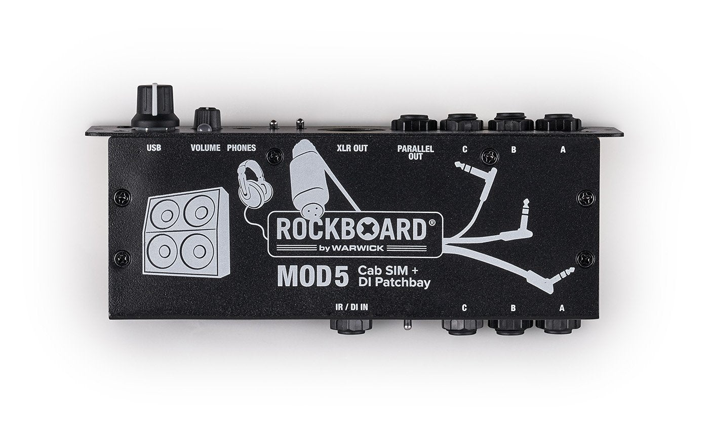 Rockboard MOD 5, V2 - Cab Simulator + DI Patchbay