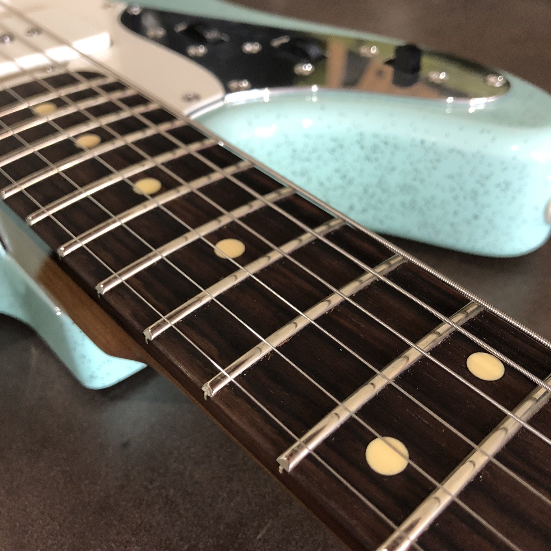 Bilt Guitars Relevator LS Vibrato, Light Sparkle Surf Green, #19614