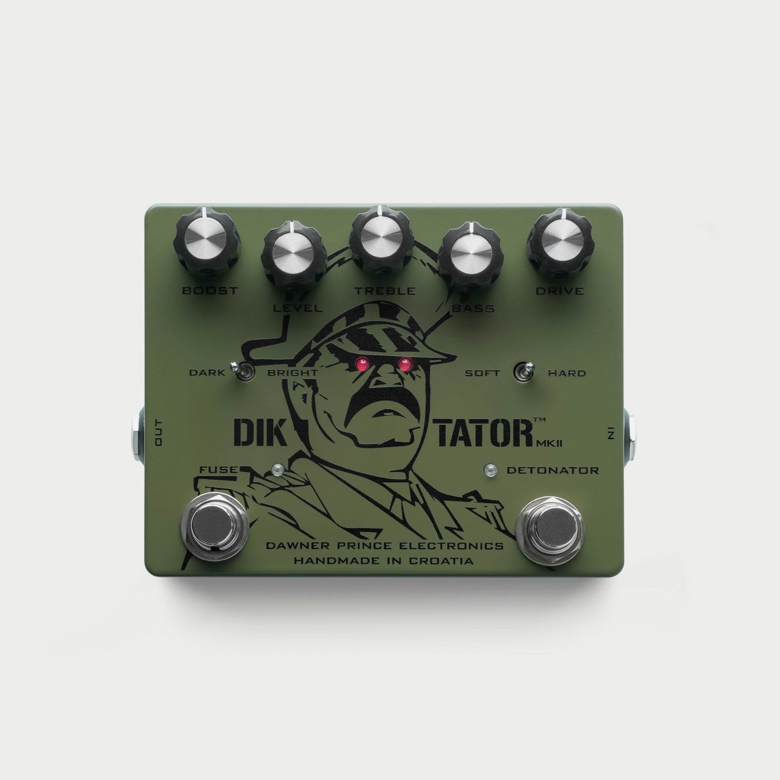 Dawner Prince Diktator Preamp/OD/Distortion - MKII