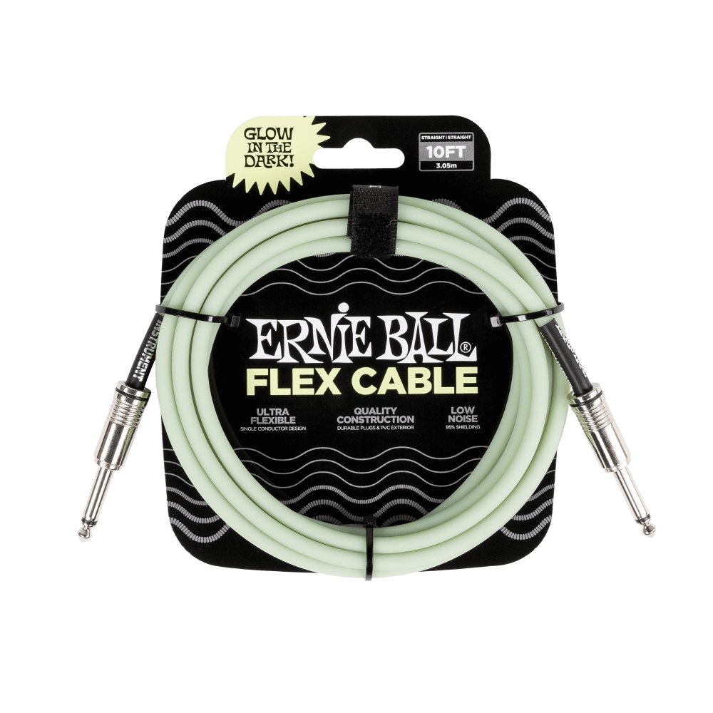 Ernie Ball Flex Instrument Cables - Straight to Straight