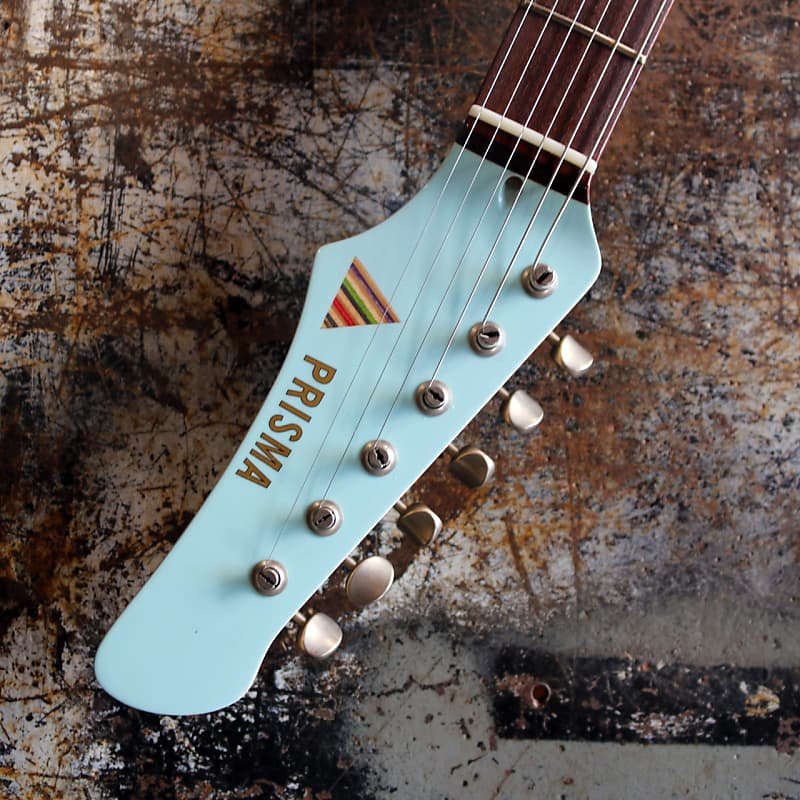 Prisma Guitars Sunset - Sonic Blue, Very Light Relic - #00032