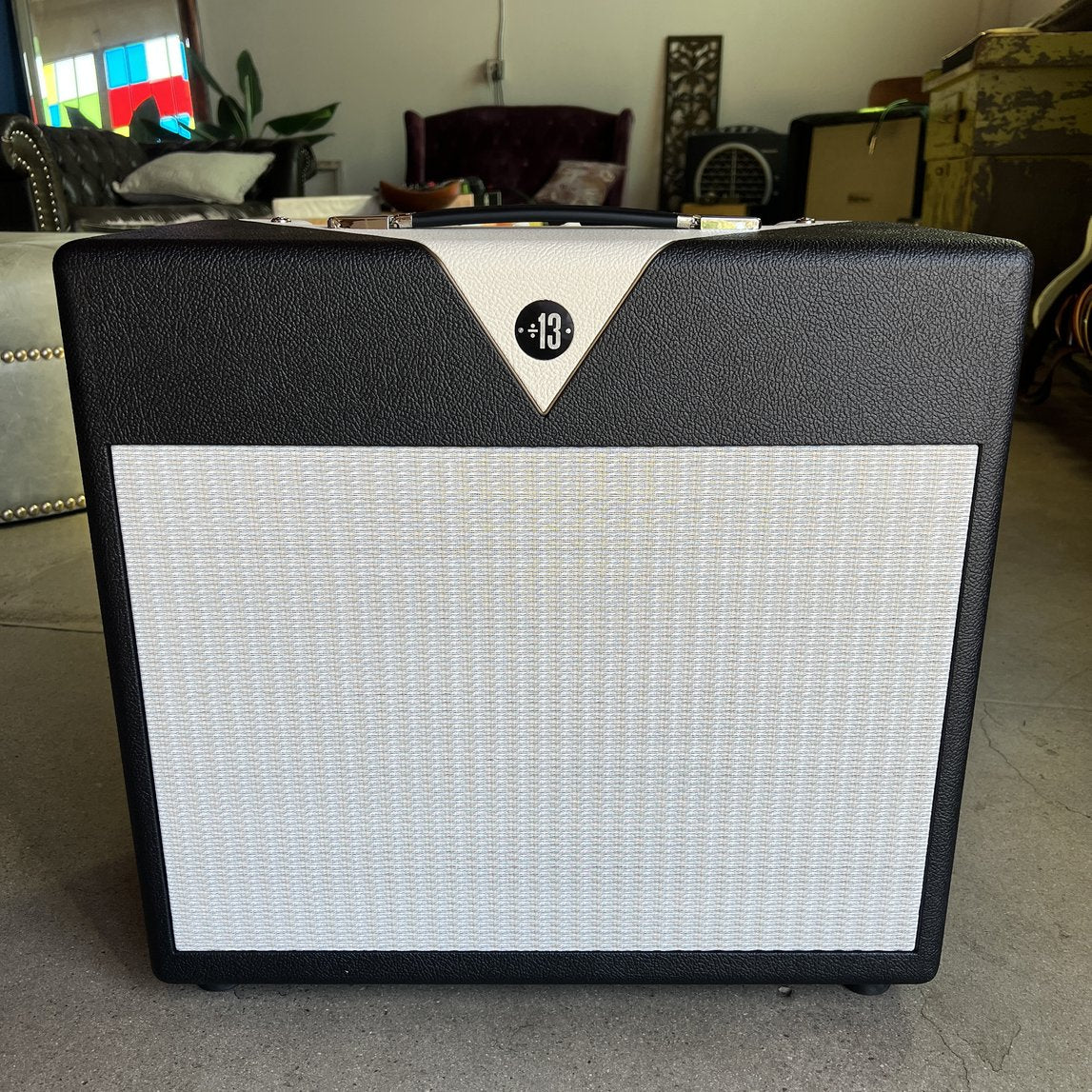 Divided by 13 CJ 11 Combo - Black Bronco Tolex / Cream V