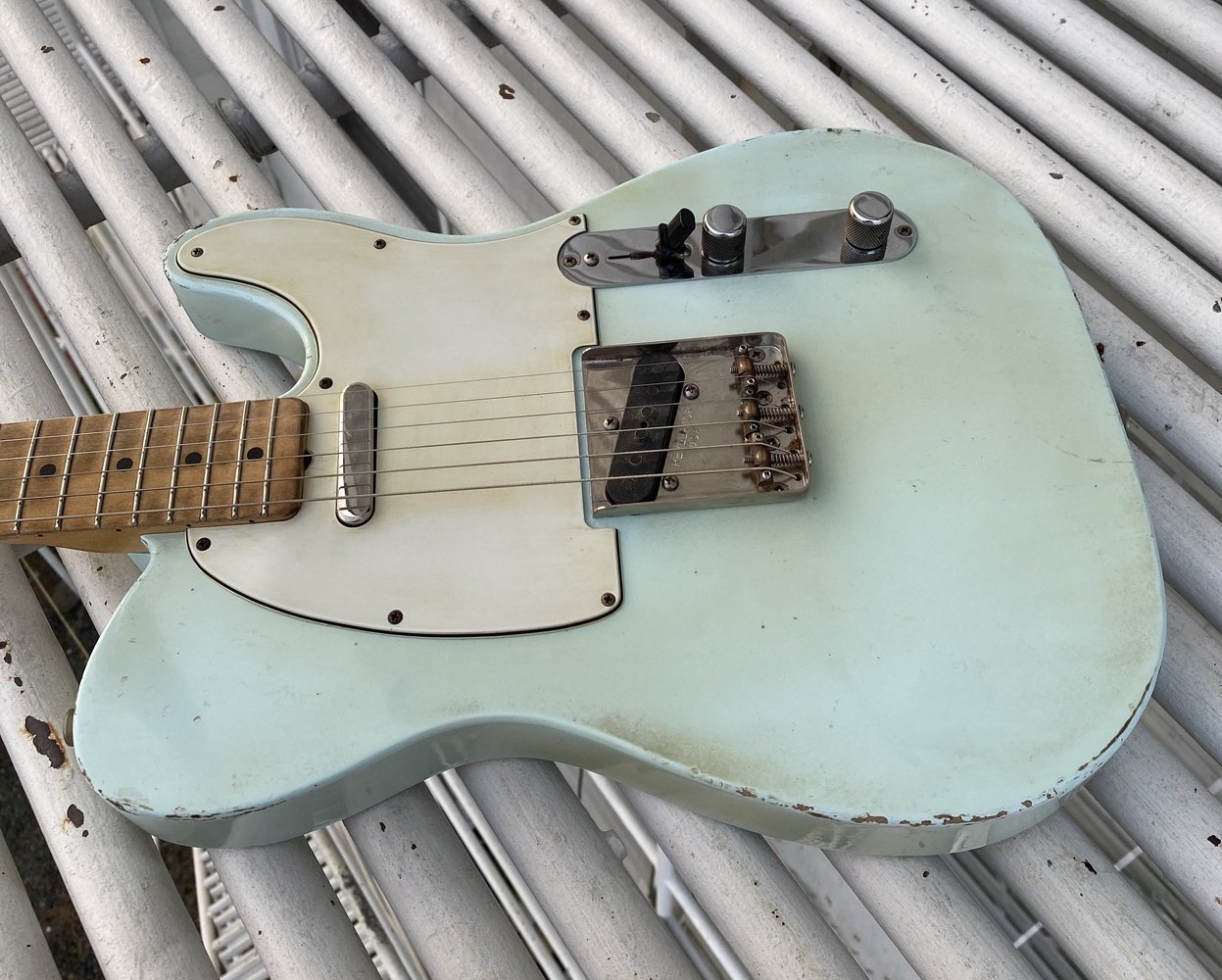 Revelator Guitars - '50s Era RetroSonic T-Style - Sonic Blue Nitro