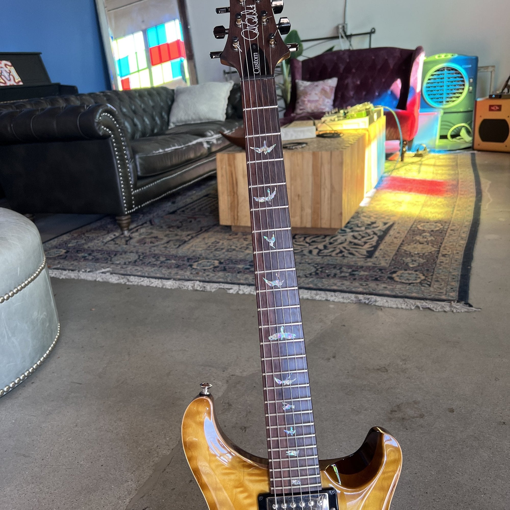 2020 PRS Custom 24 - Livingston Lemondrop Wood Library Flame Maple 10 Top w/ Roasted Maple Neck & Brazilian Fretboard