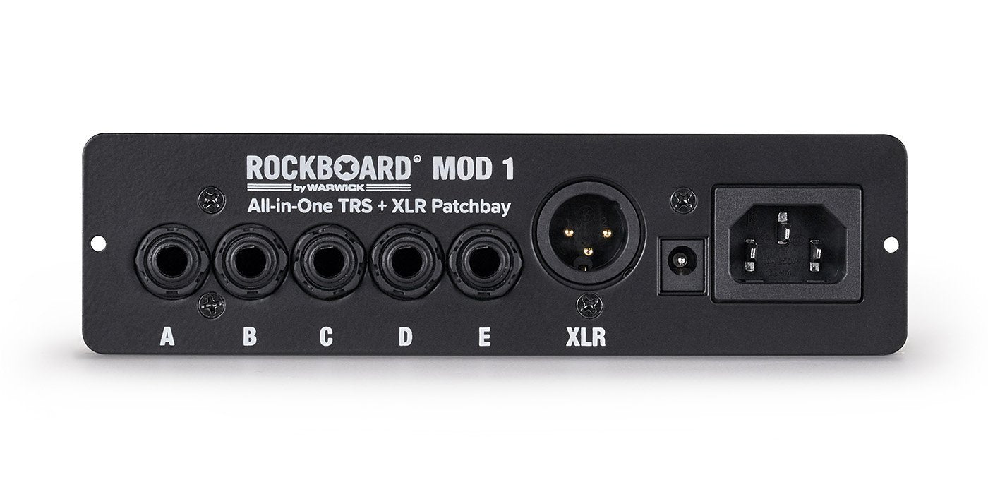 Rockboard MOD 1, V2 - Series Patch Bay MOD 1 with XLR