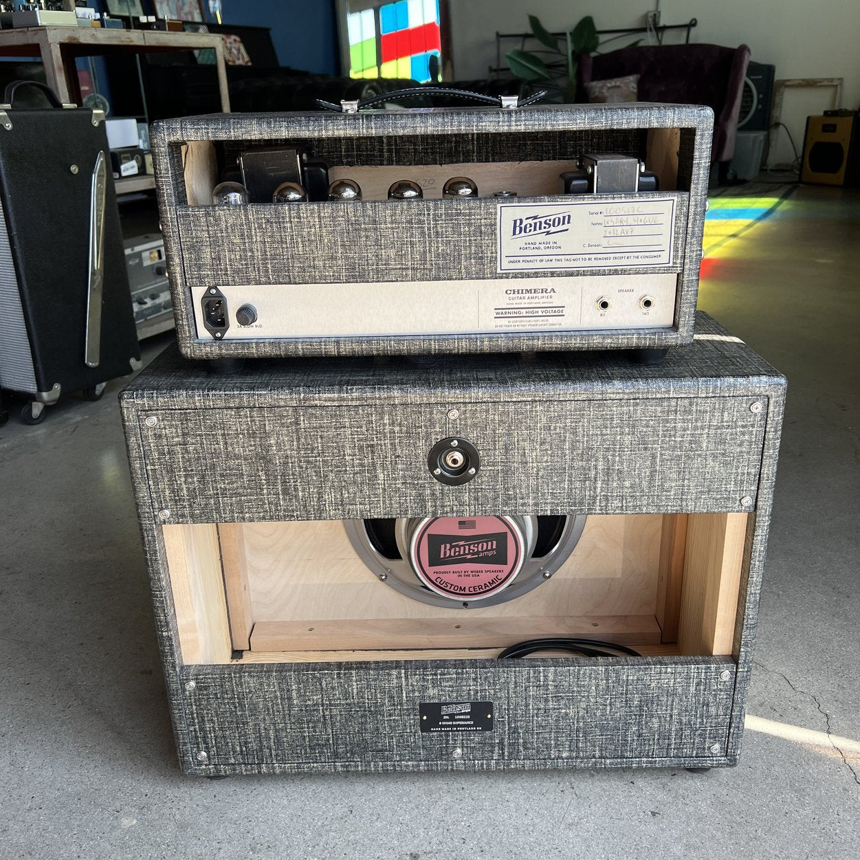 Benson Chimera Head w/1x12 Cabinet