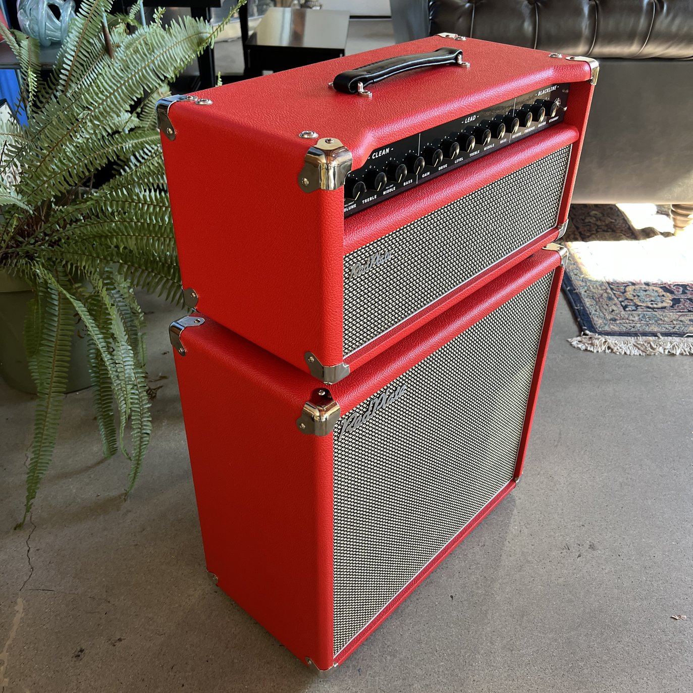 Red Plate Blackline Reverb Head & Cabinet