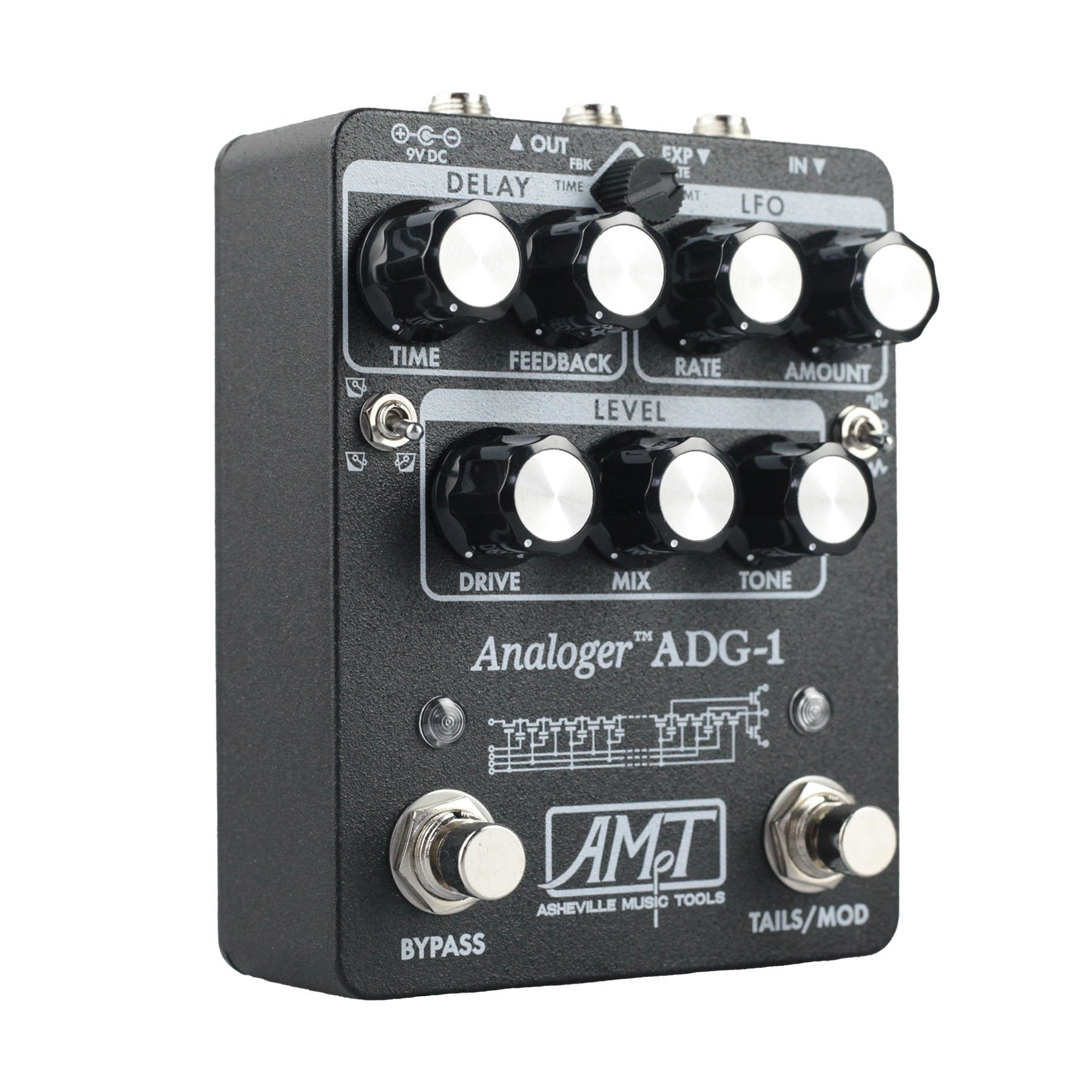 Asheville Music Tools ADG-1 - Analog Delay - Special Black