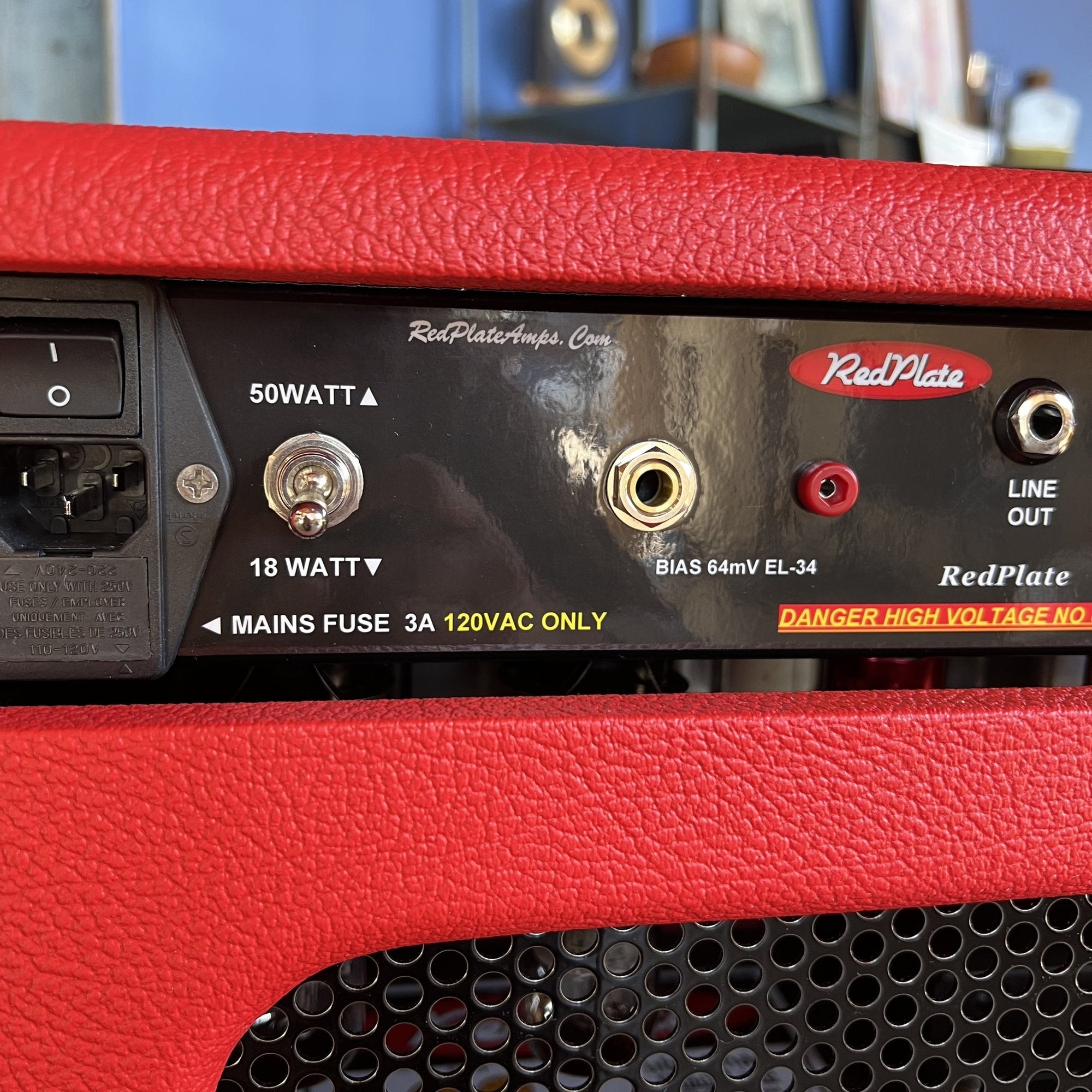 Red Plate Blackline Reverb Head & Cabinet