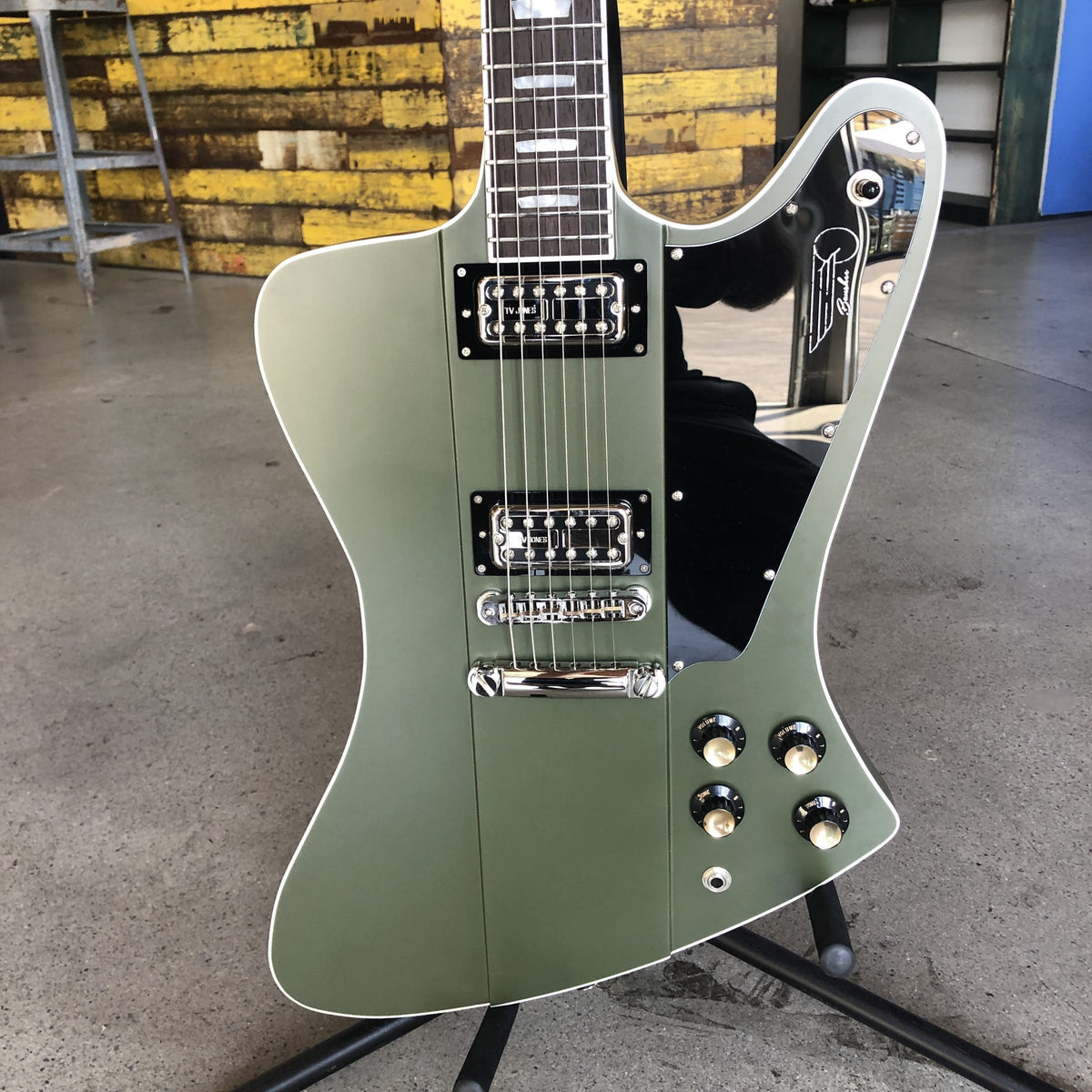 Kauer Guitars Banshee - Satin Olive Green - #404