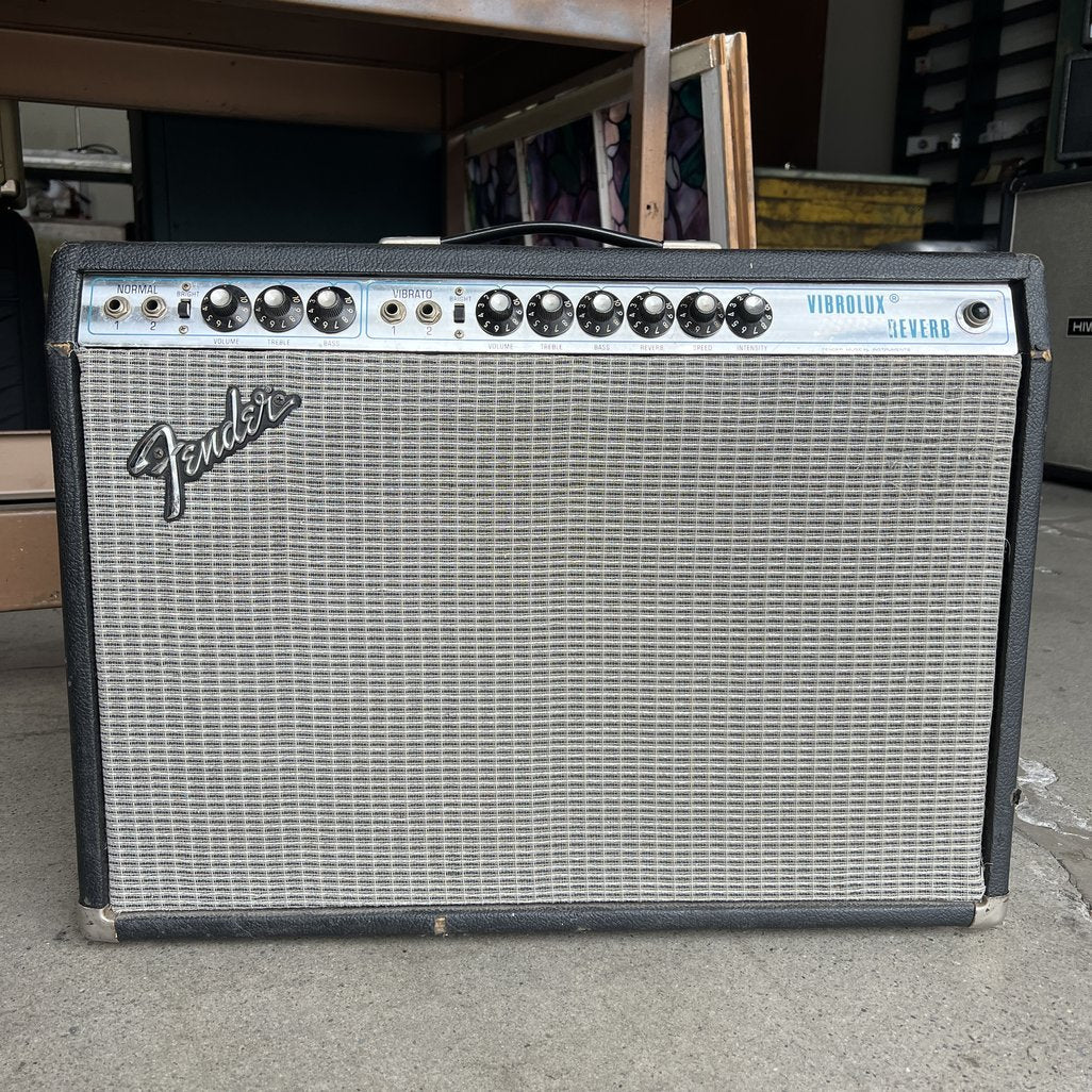 1977 Fender Vibrolux Reverb, 2x10 Tube Guitar Amplifier