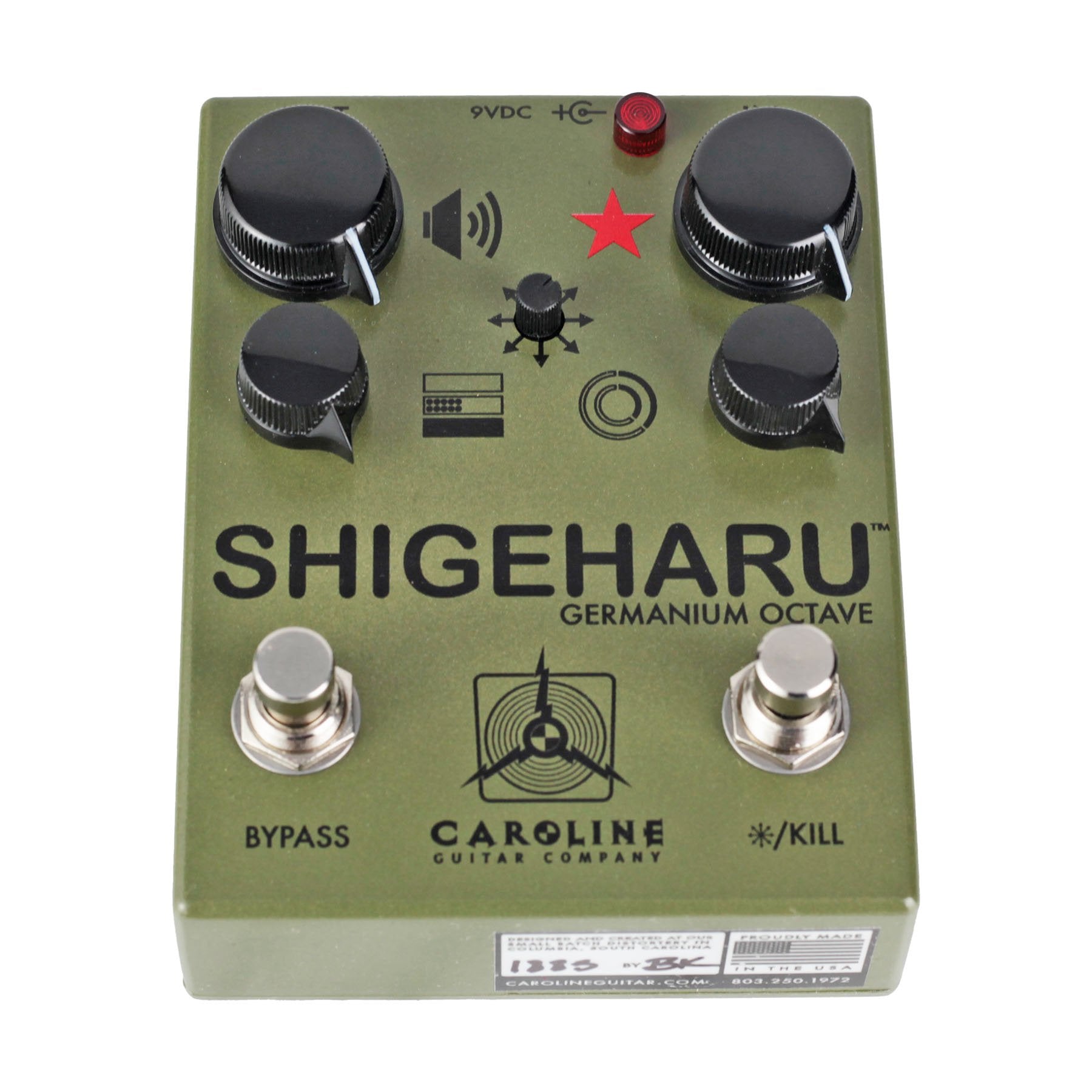 Caroline Guitar Company Shigeharu Germanium Octave Fuzz