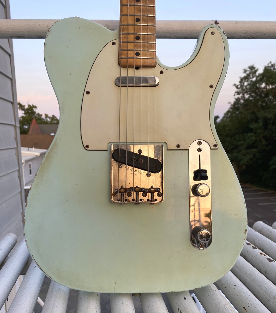 Revelator Guitars - '50s Era RetroSonic T-Style - Sonic Blue Nitro