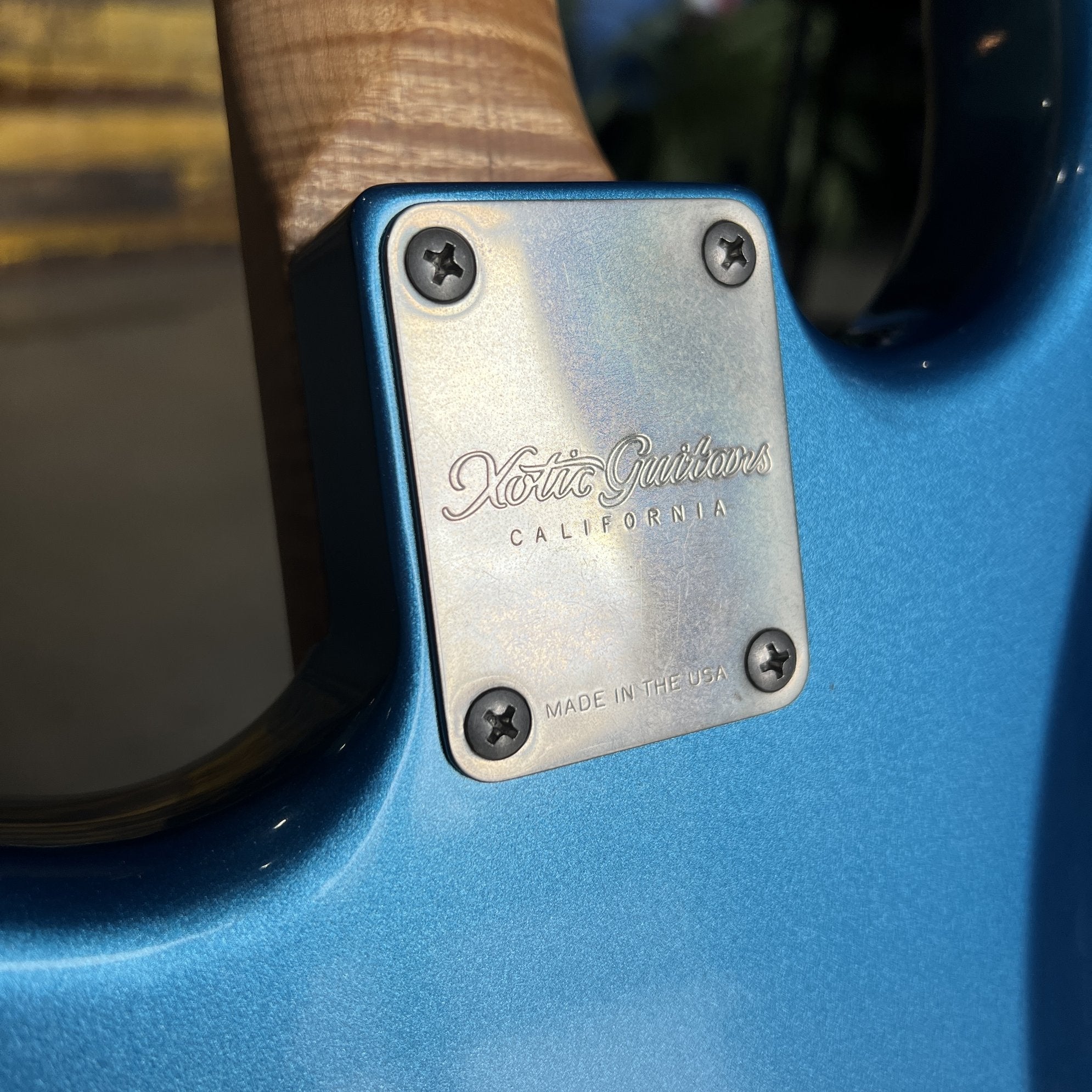 Xotic Guitars California Classic: XSCPRO-2 Aged Series, Lake Placid Blue